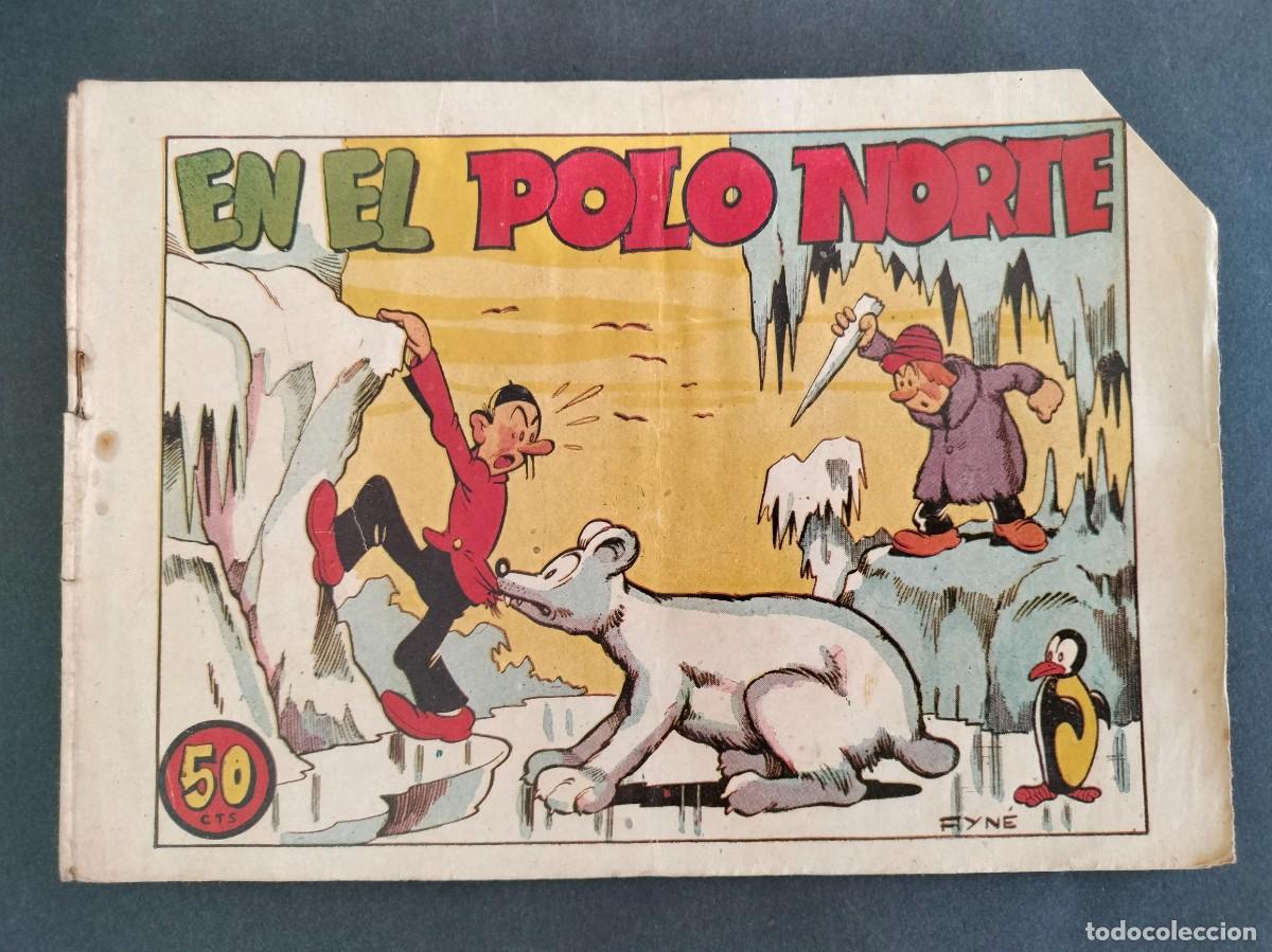 BDs: PATACHIN Y PELOTILLA N&ordm; 16 - EN EL POLO NORTE - TORAY A&Ntilde;O 1945 MUY DIFICIL!!!