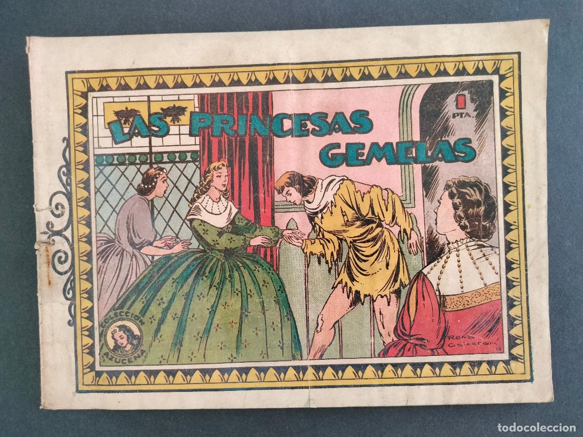 BDs: COLECCION AZUCENA N&ordm; 160 - LAS PRINCESAS GEMELAS - ORIGINAL TORAY