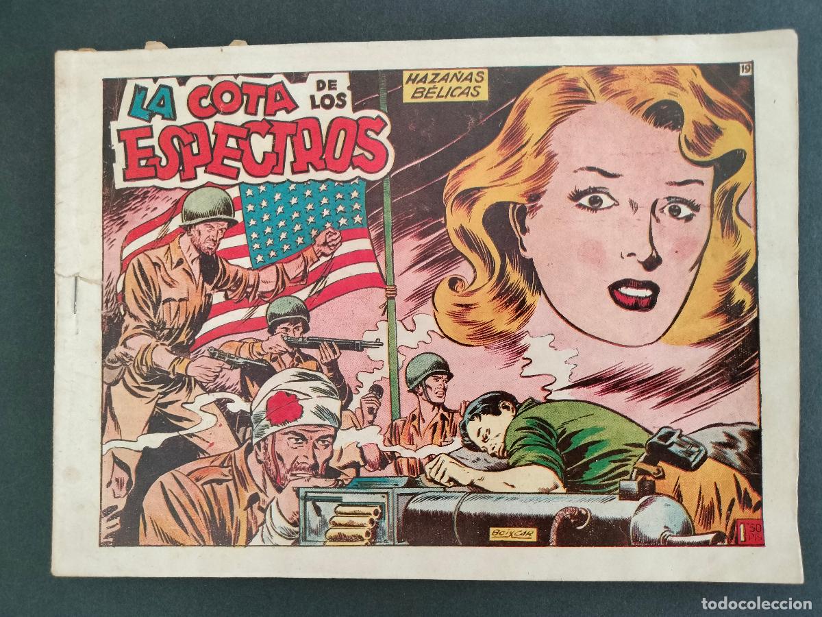 BDs: HAZA&Ntilde;AS BELICAS N&ordm; 19 SEGUNDA SERIE ORIGINAL DE EPOCA TORAY 1951