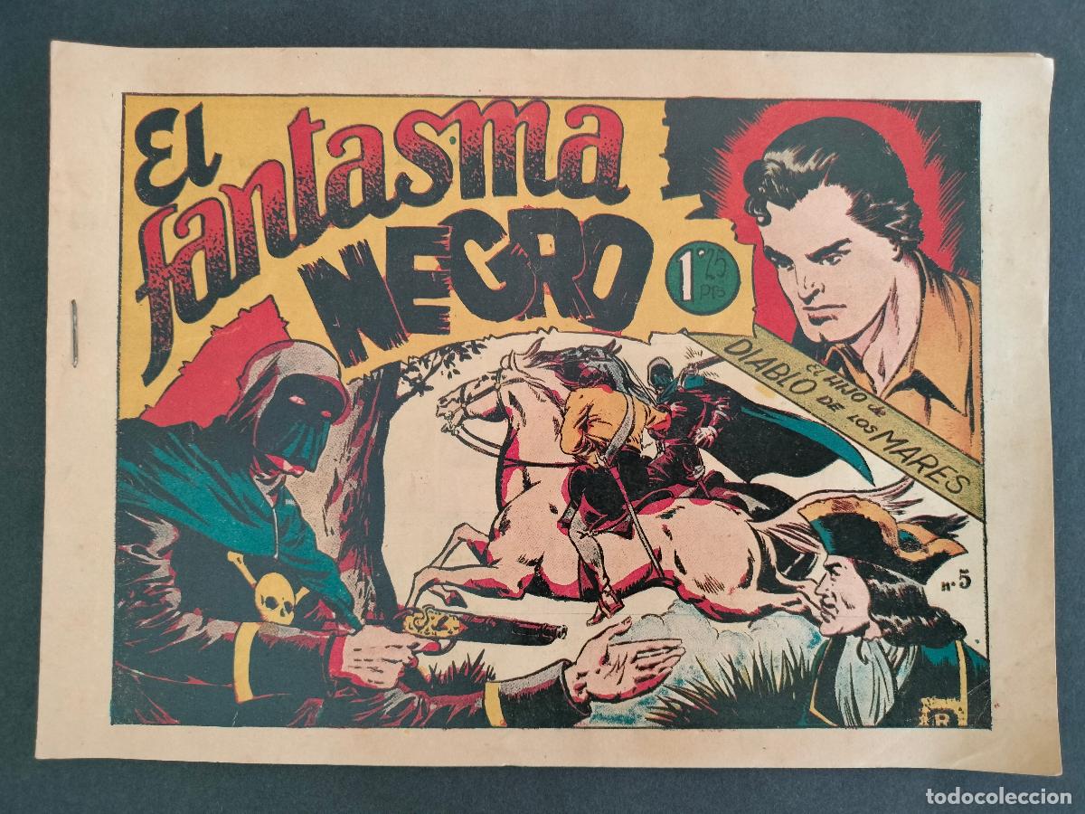 Tebeos: EL HIJO DE DIABLO DE LOS MARES N&ordm; 5 ORIGINAL DE EPOCA TORAY 1949 MUY BUEN ESTADO!!