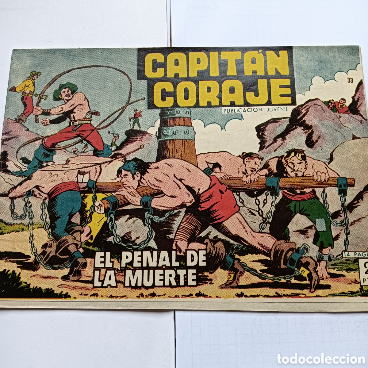 Tebeos: CAPIT&Aacute;N CORAJE N&Uacute;M 33 ORIGINAL EDI.TORAY