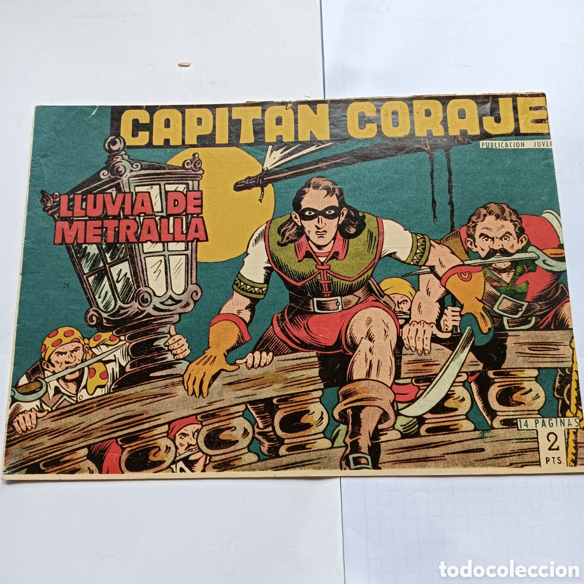 Tebeos: CAPIT&Aacute;N CORAJE N&Uacute;M 21 ORIGINAL EDI.TORAY