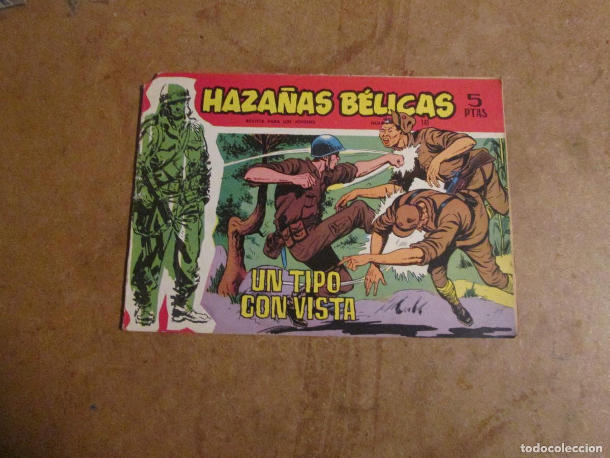 Tebeos: Haza&ntilde;as B&eacute;licas Extra Rojo n&uacute;mero 141 de 328, original ediciones toray 1958