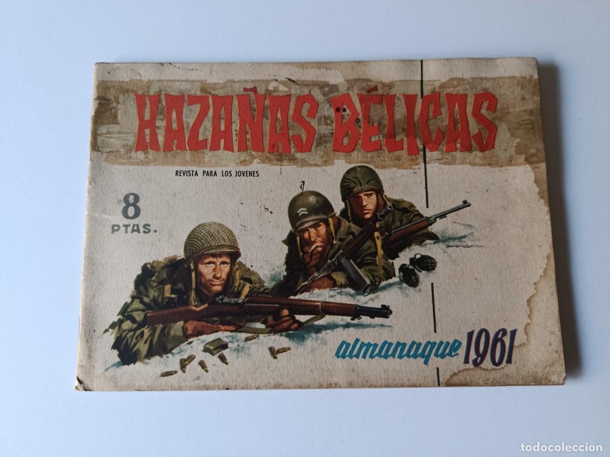 Tebeos: HAZA&Ntilde;AS BELICAS ALAMNAQUE 1961 VER FOTOS