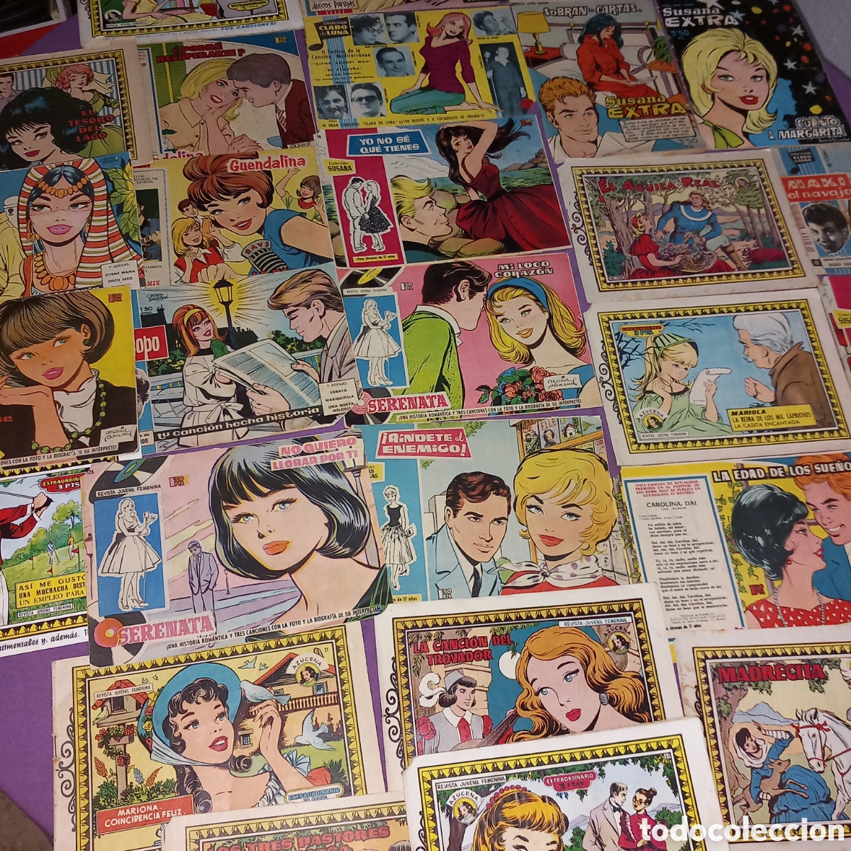 Tebeos: GRAN LOTE 40&times;COMICS ANTIGUOS ediciones TOTAY