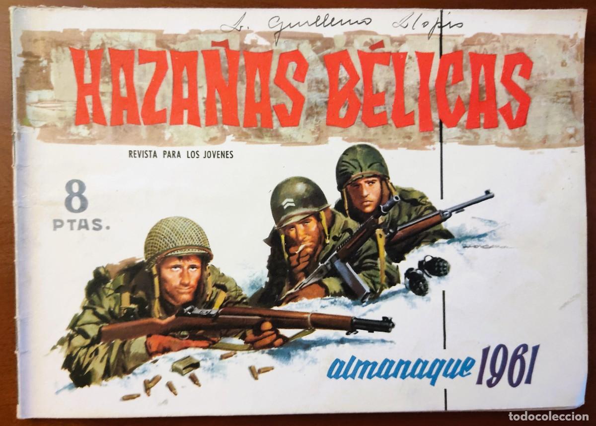 Tebeos: HAZA&Ntilde;AS B&Eacute;LICAS ALMANAQUE 1961 - EDICIONES TORAY