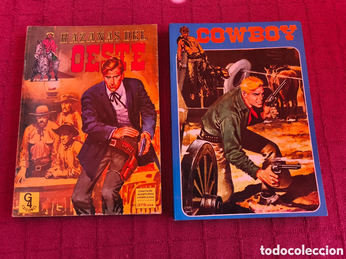 Tebeos: RETAPADO HAZA&Ntilde;AS DEL OESTE TOMO 2 - RETAPADO COWBOY - COMICS DEL OESTE WESTERN VAQUEROS PISTOLEROS
