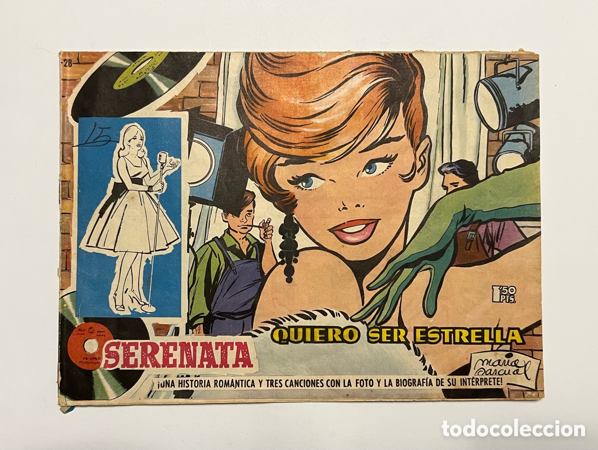 Tebeos: SERENATA N&ordm; 28: QUIERO SER ESTRELLA. CONTRAPORTADA ELVIS PRESLEY