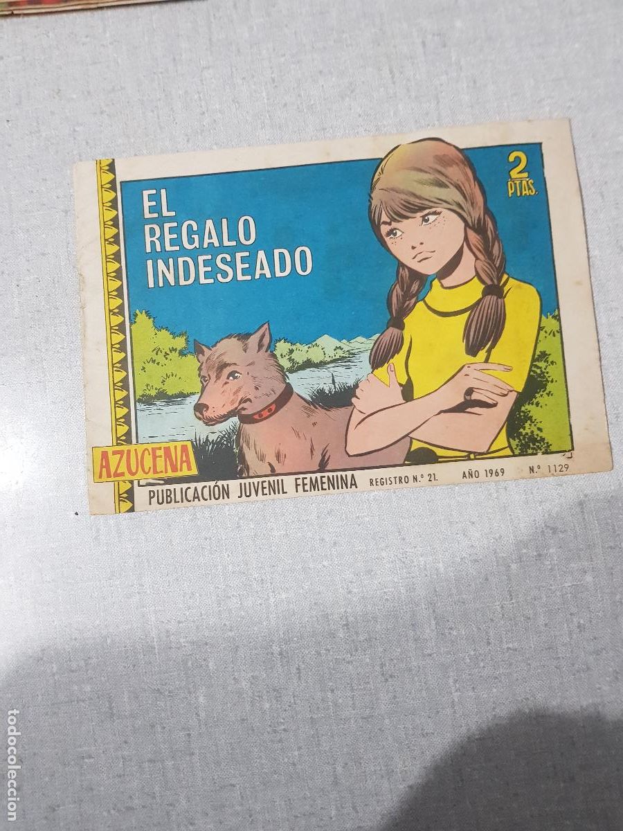 Tebeos: AZUZENA REVISTA JUVENIL N&ordm;1129