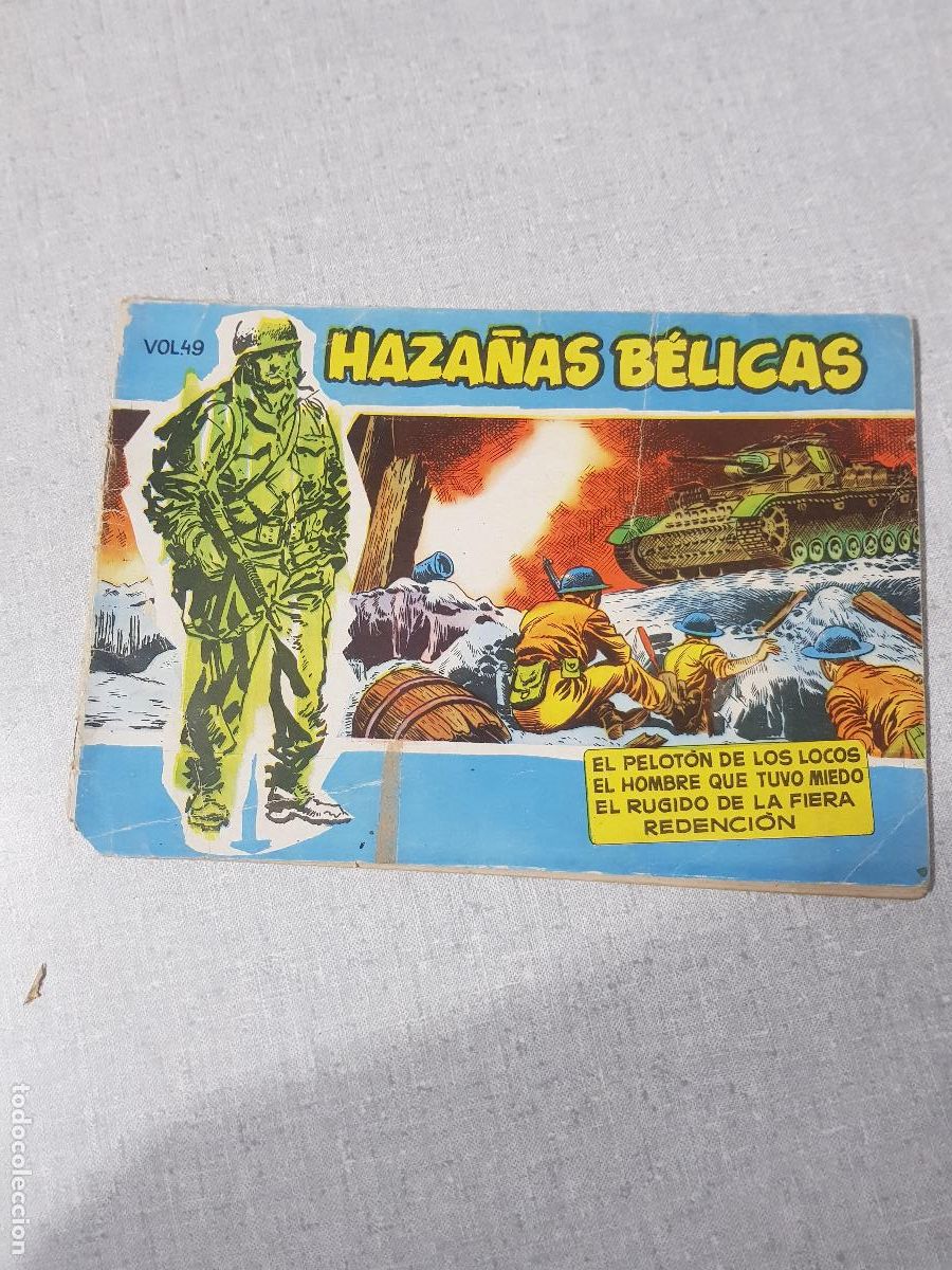 Tebeos: HAZA&Ntilde;AS BELICAS VOL. N&ordm;49