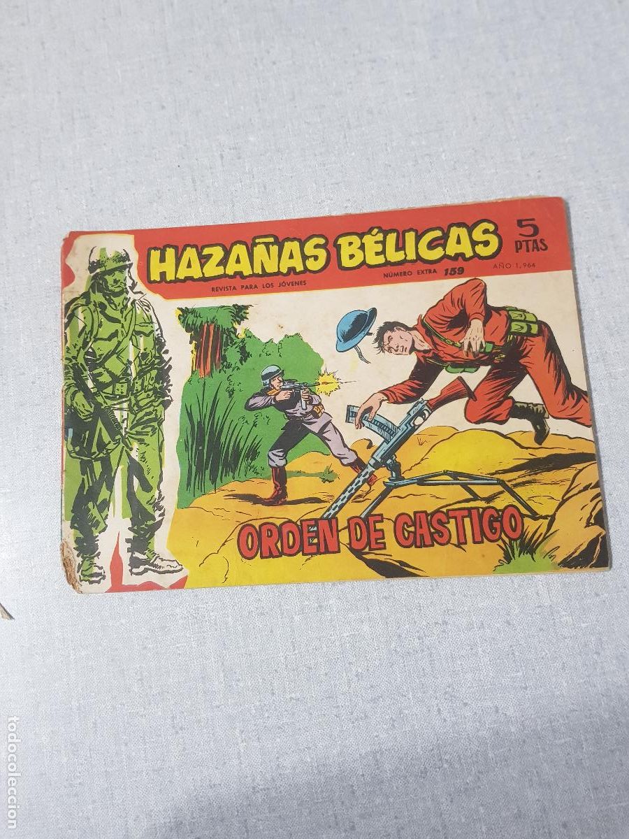 Tebeos: HAZA&Ntilde;AS BELICAS EXTRA N&ordm;159