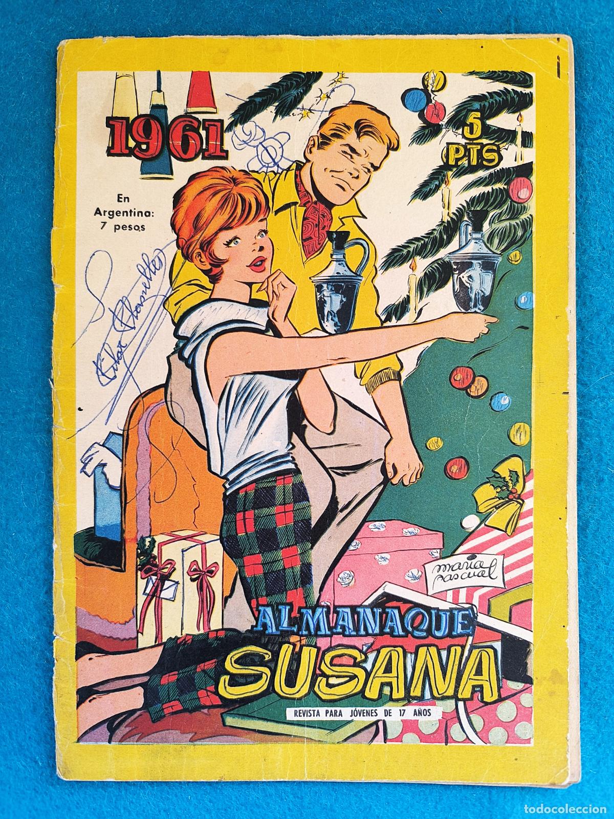 Tebeos: RW TEBEO SUSANA ALMANAQUE 1961 EDICIONES TORAY MARIA PASCUAL TBO367