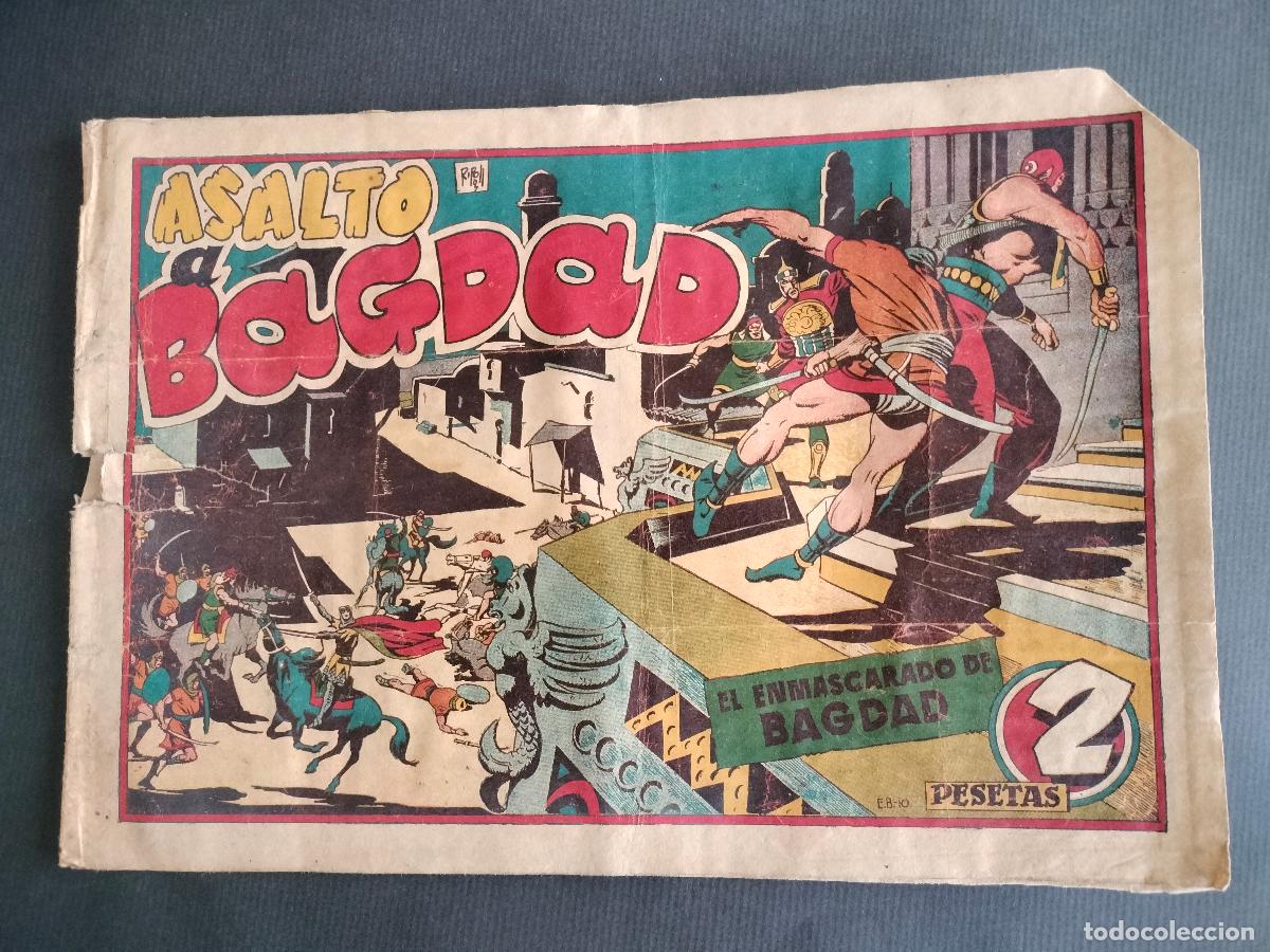 Tebeos: EL ENMASCARADO DE BAGDAD N&ordm; 10 - ASALTO A BAGDAD ORIGINAL TORAY 1948 MUY DIFICIL!!