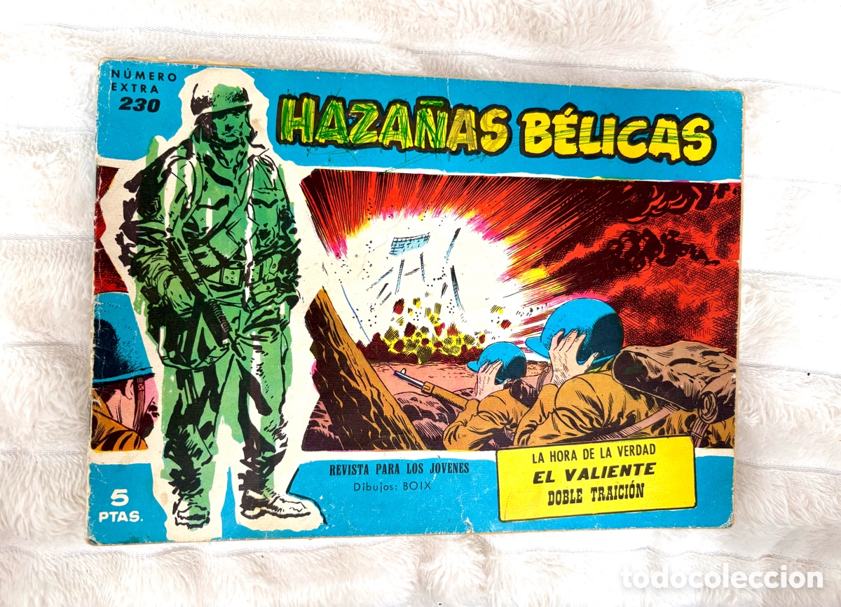 Tebeos: Tebeo Haza&ntilde;as B&eacute;licas N&ordm; 230 Extra (Serie Azul) - Toray 1965 - Dibujos de Boix