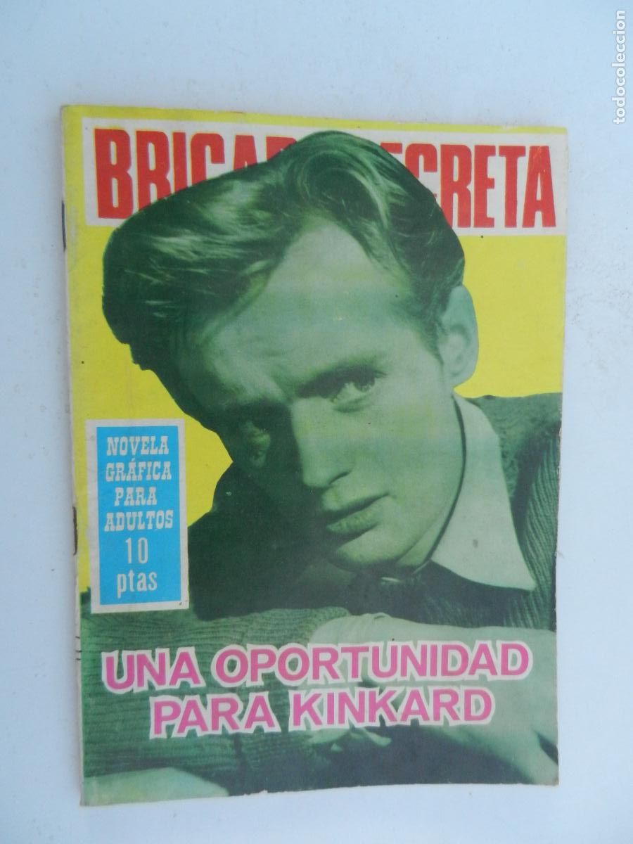 Tebeos: BRIGADA SECRETA - N&ordm; 180 - UNA OPORTUNIDAD PARA KINKARD - EDICIONES TORAY 1966.