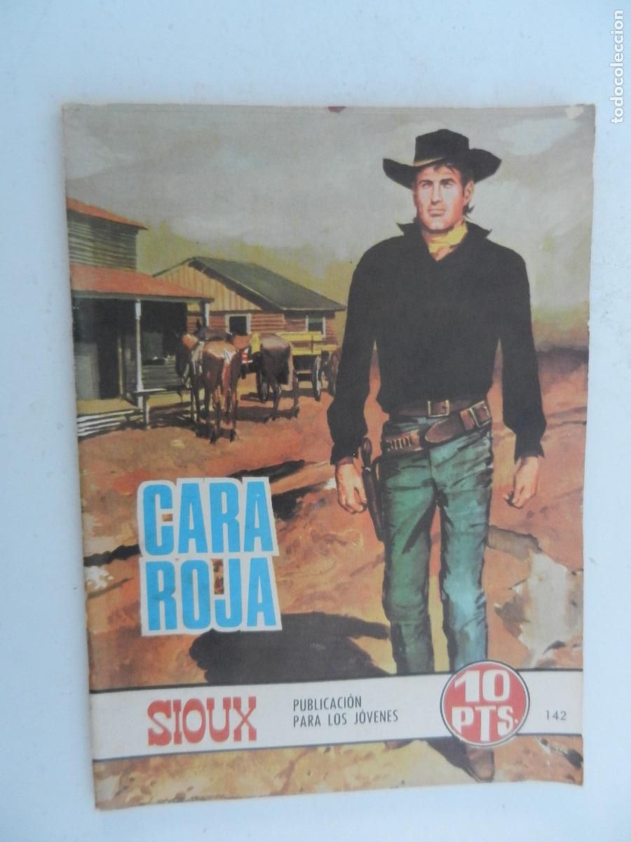 Tebeos: CARA ROJA - SIOUX - N&ordm; 142 - EDICIONES TORAY 1969. - Foto 1