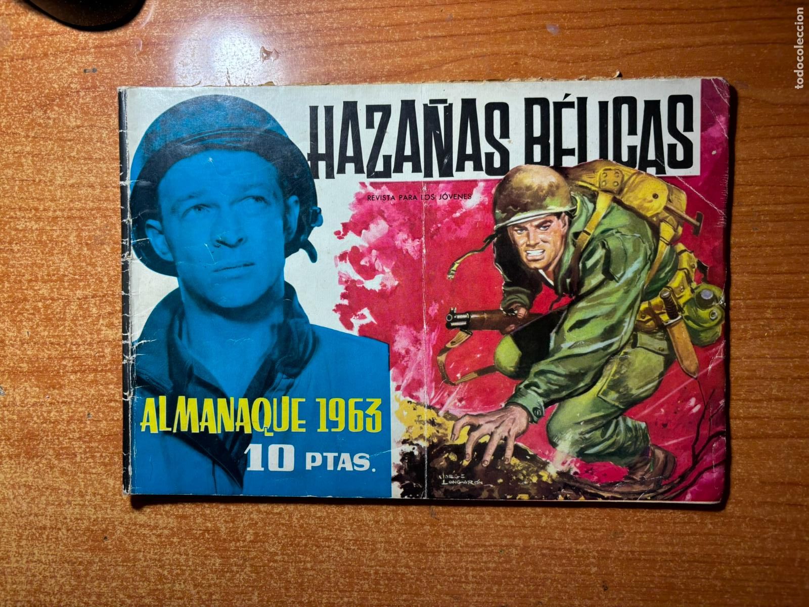 Tebeos: HAZA&Ntilde;AS BELICAS ALMANAQUE 1963 EDITORIAL TORAY