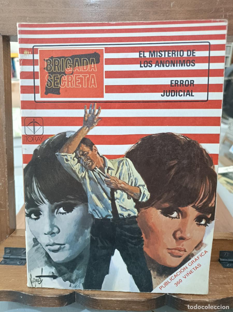 Tebeos: Brigada Secreta - n&ordm; 6 - Ediciones Toray 1982 - Foto 1