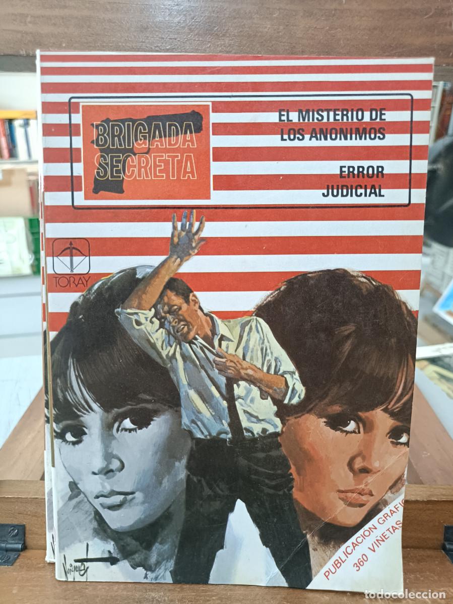 Tebeos: Brigada Secreta - n&ordm; 6 - Ediciones Toray 1982 - Foto 1