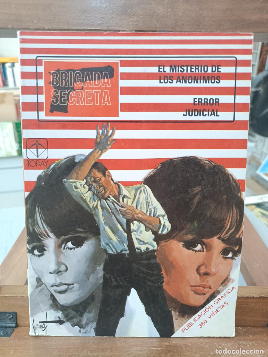 Tebeos: Brigada Secreta - n&ordm; 6 - Ediciones Toray 1982 - Foto 1