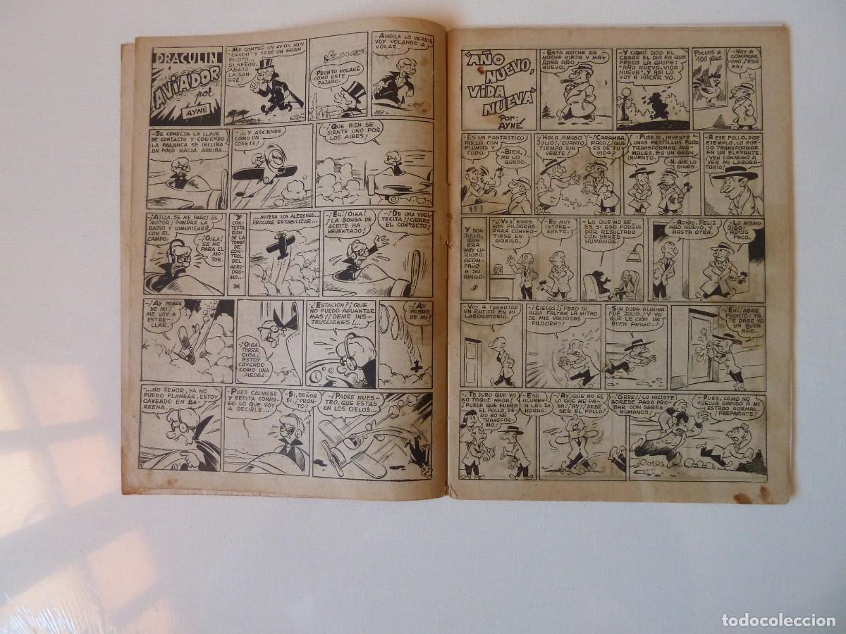 Tebeos: ALMANAQUE CHISPA 1950 , ED. TORAY, ORIGINAL, IRANZO - Foto 3