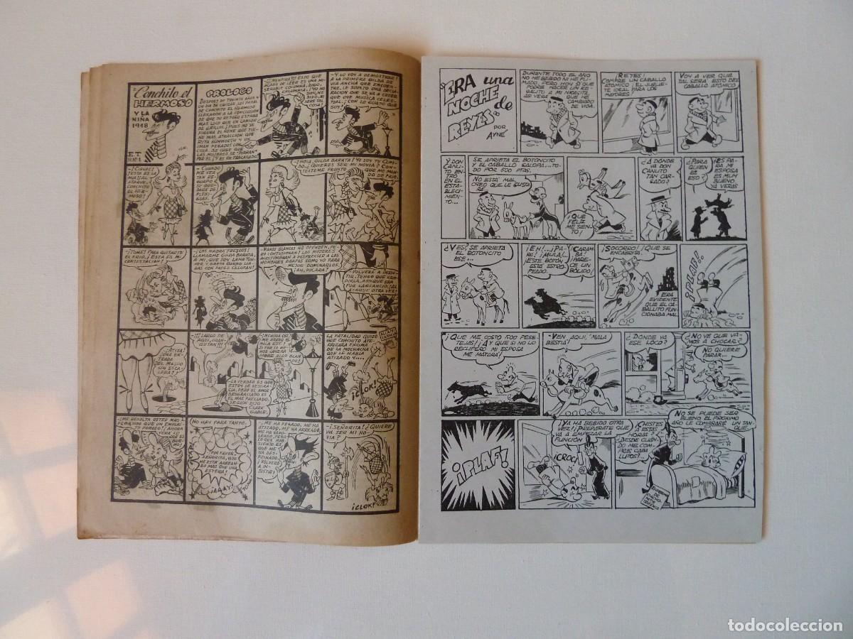 Tebeos: ALMANAQUE CHISPA 1950 , ED. TORAY, ORIGINAL, IRANZO - Foto 6