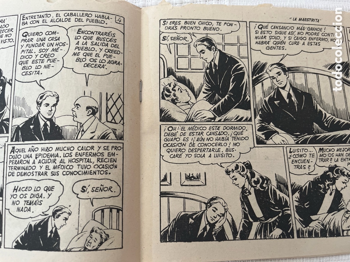 Tebeos: Cuento La Maestrita. Colecci&oacute;n Azucena - Foto 6