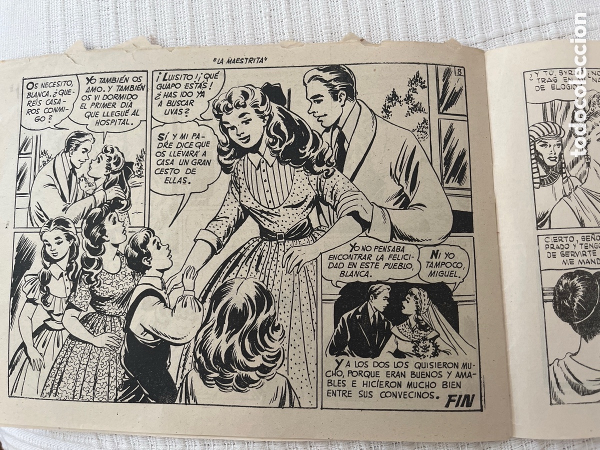 Tebeos: Cuento La Maestrita. Colecci&oacute;n Azucena - Foto 7