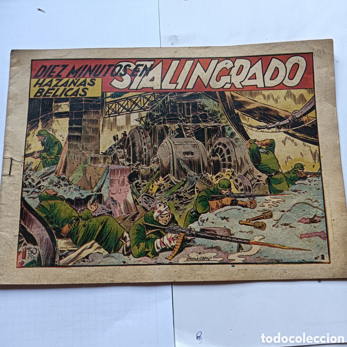 Tebeos: HAZA&Ntilde;AS BELICAS NUM1 2 SERIE ORIGINAL 1950 EDI.TORAY