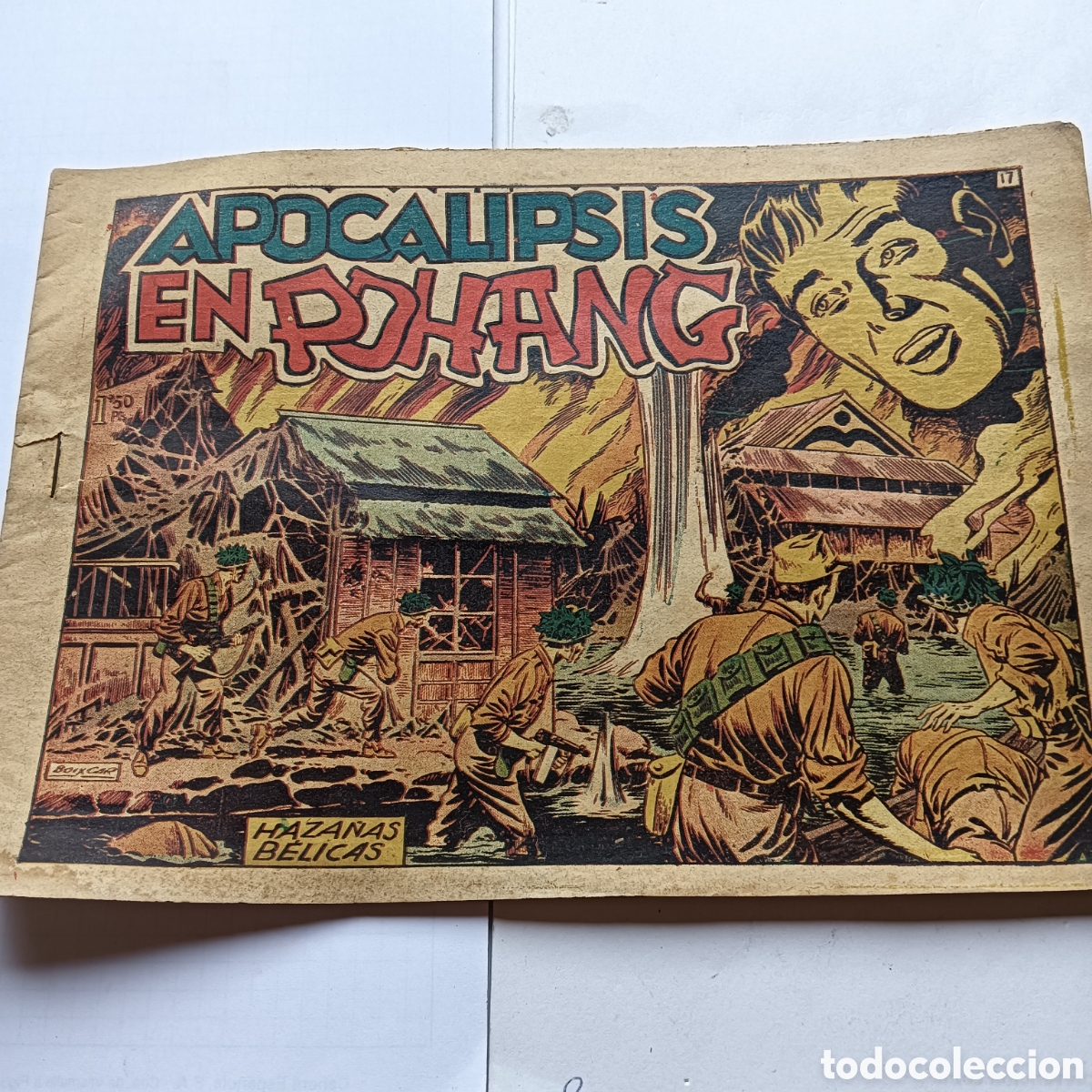 Tebeos: HAZA&Ntilde;AS BELICAS NUM 17 2 SERIE ORIGINAL 1950 EDI.TORAY