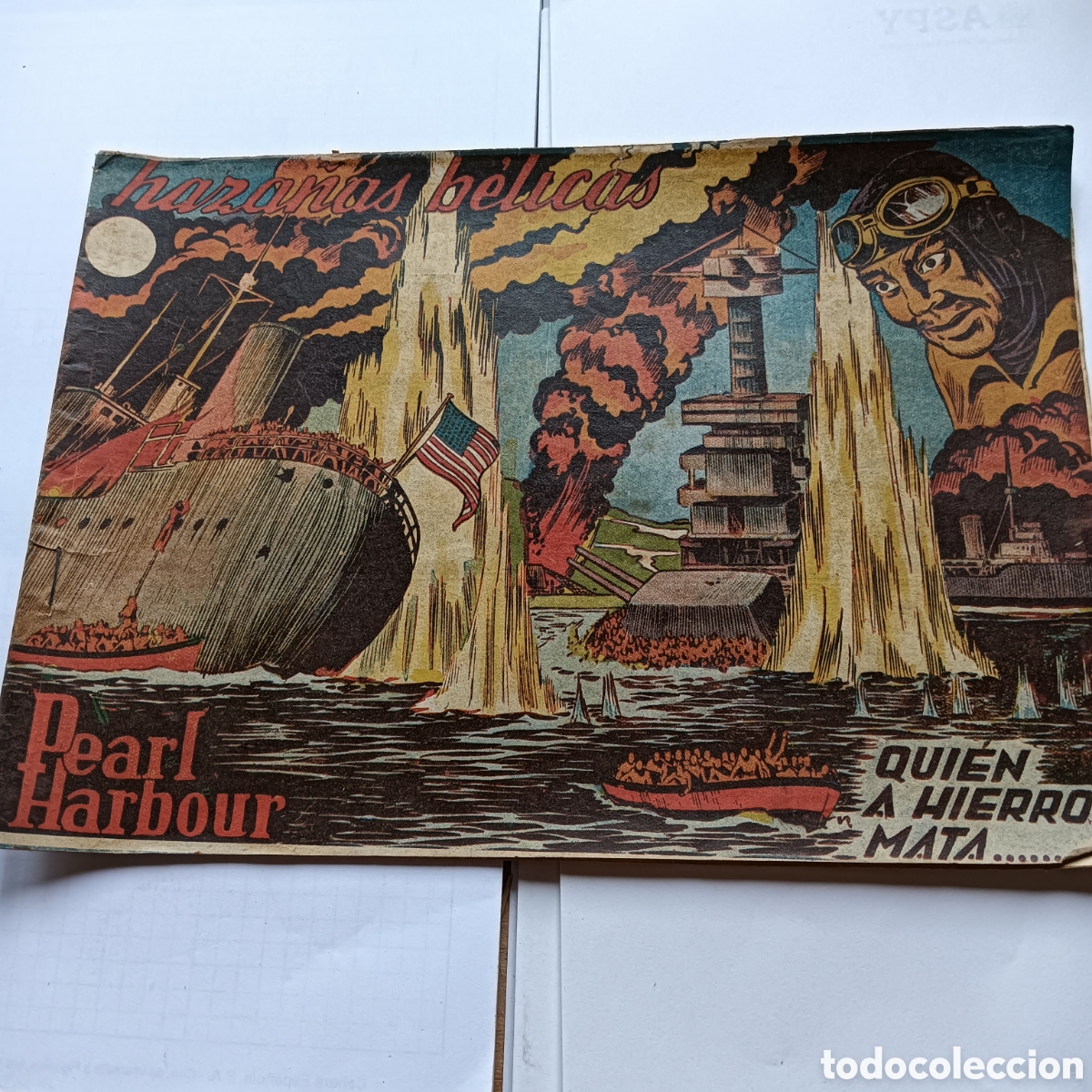 Tebeos: HAZA&Ntilde;AS BELICAS NUM 1 1EDICION 1948 ORIGINAL EDI.TORAY
