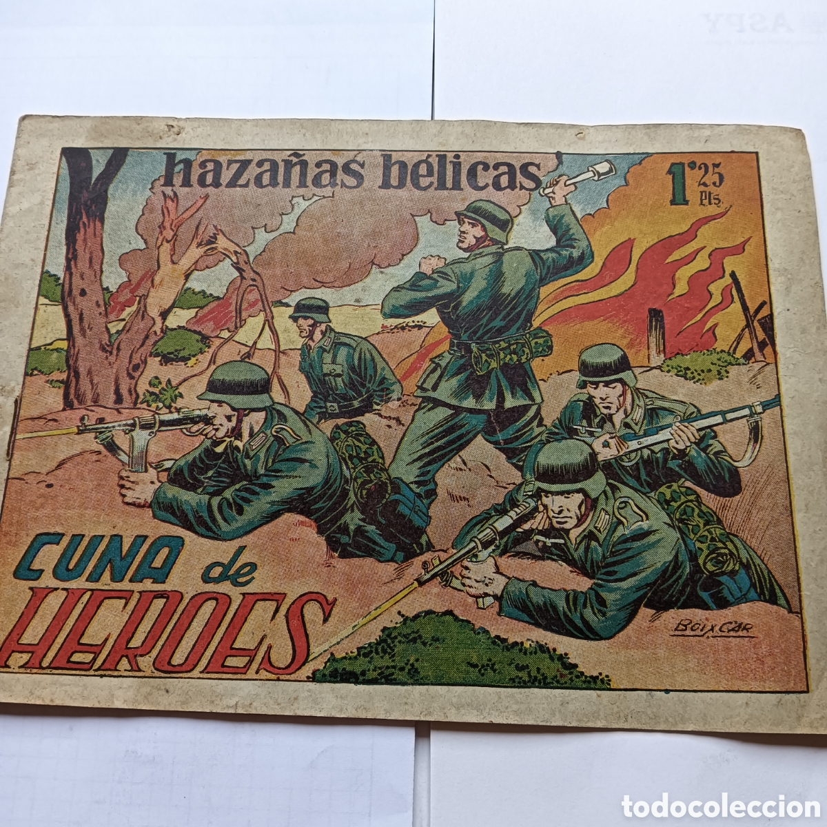 Tebeos: HAZA&Ntilde;AS BELICAS NUM 12 1EDICION ORIGINAL 1948,EDI.TORAY
