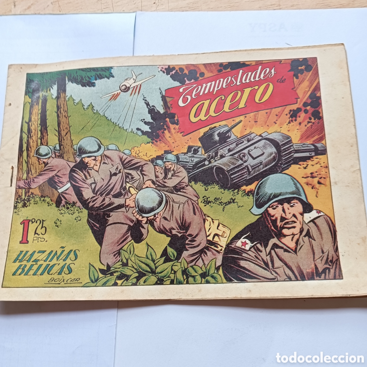Tebeos: HAZA&Ntilde;AS BELICAS NUM 13 1EDICION ORIGINAL 1948EDI.TORAY