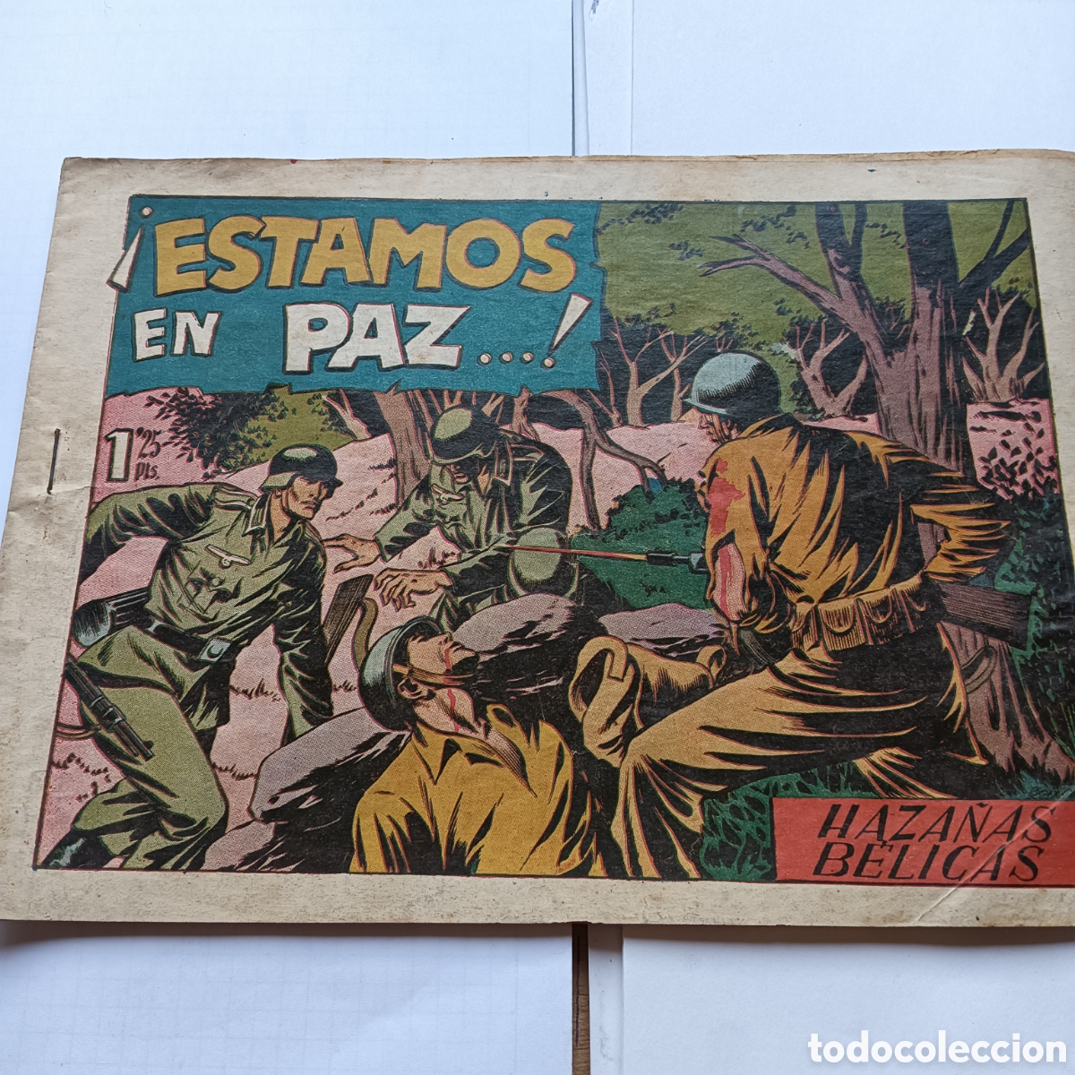 Tebeos: HAZA&Ntilde;AS BELICAS NUM 26. 1EDICION ORIGINAL 1948EDI.TORAY