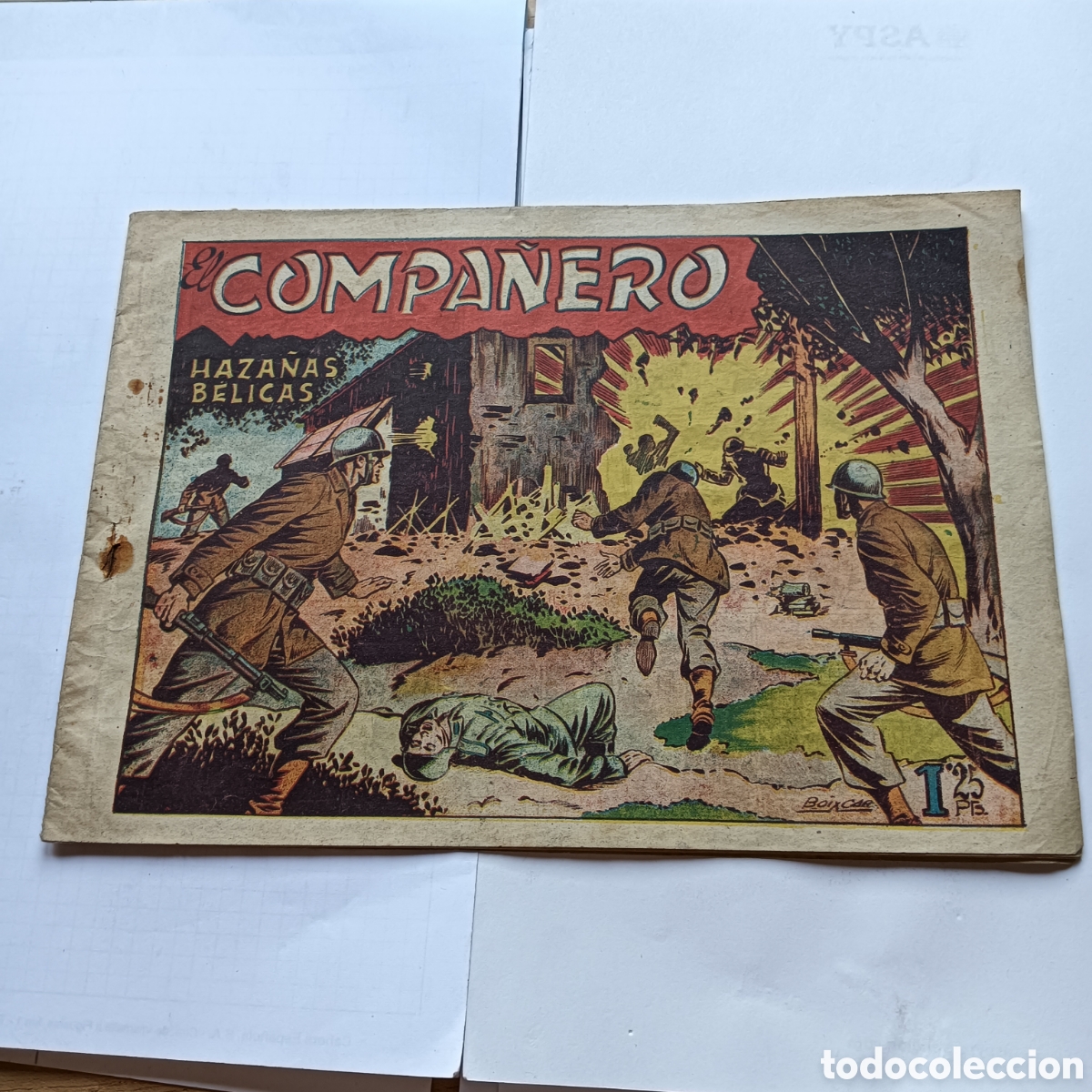 Tebeos: HAZA&Ntilde;AS BELICAS NUM 27. 1EDICION ORIGINAL 1948 EDI.TORAY