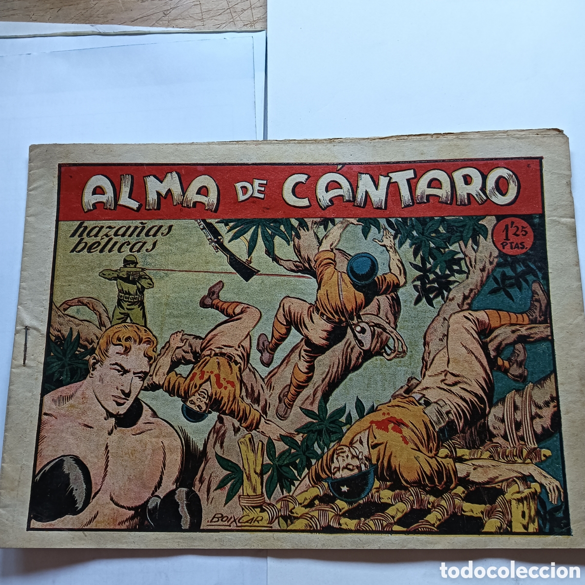Tebeos: HAZA&Ntilde;AS BELICAS NUM 28 PEN&Uacute;LTIMO 1SERIE ORIGINAL 1949EDI.TORAY