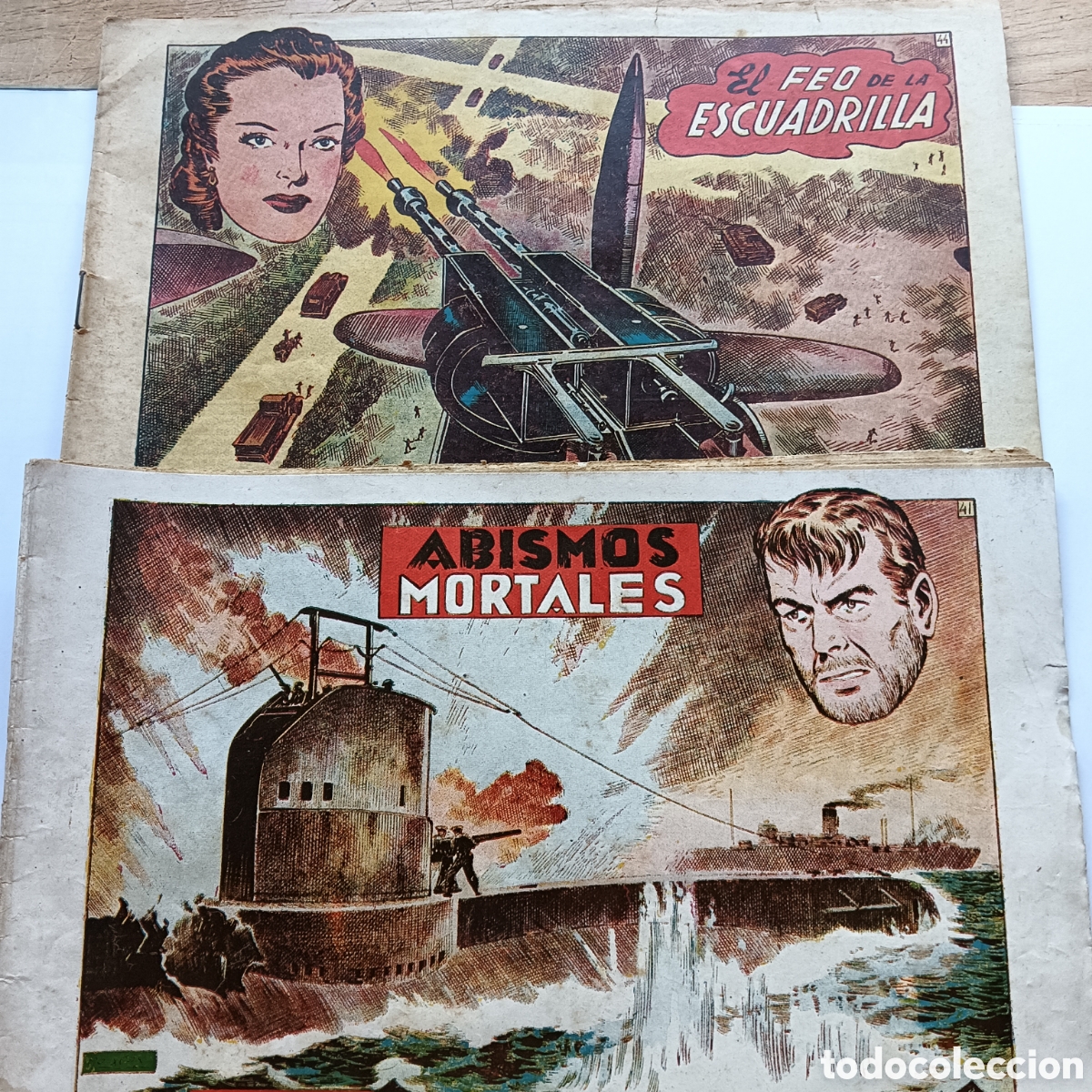 Tebeos: HAZA&Ntilde;AS BELICAS NUM 41-44 ORIGINALES 2SERIE EDI.TORAY