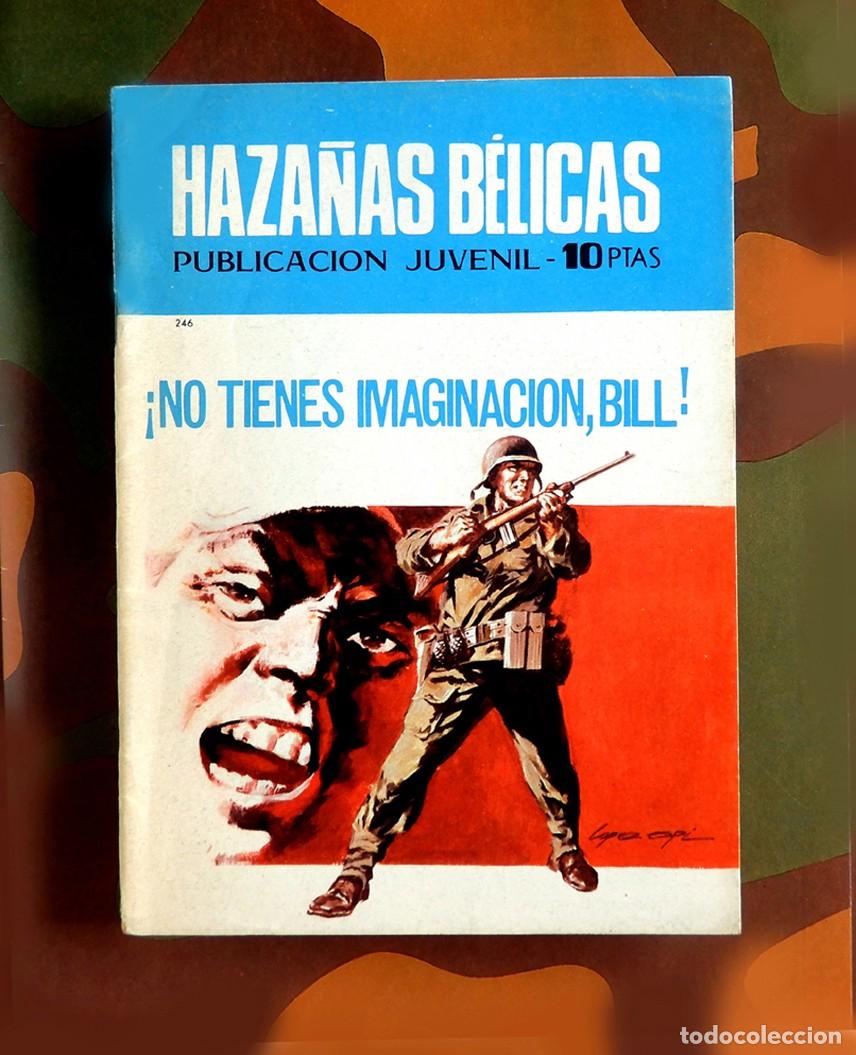 Tebeos: HAZA&Ntilde;AS B&Eacute;LICAS - N&ordm; 246 - NOVELAS GR&Aacute;FICAS - 1&ordf; EDICI&Oacute;N 1971 - EDICIONES TORAY, S.A. - ORIGINAL