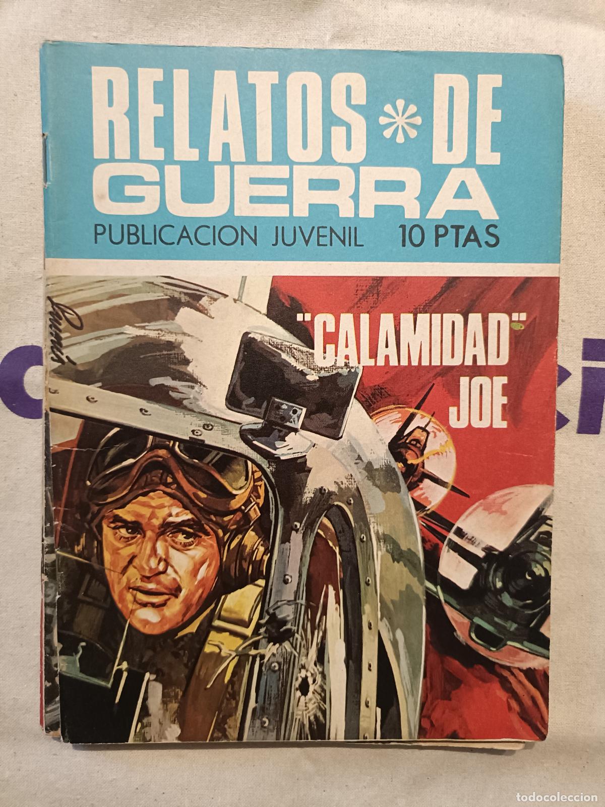 Tebeos: Relatos de Guerra - Calamidad Joe, n&ordm; 210 - Ed. Toray 1970