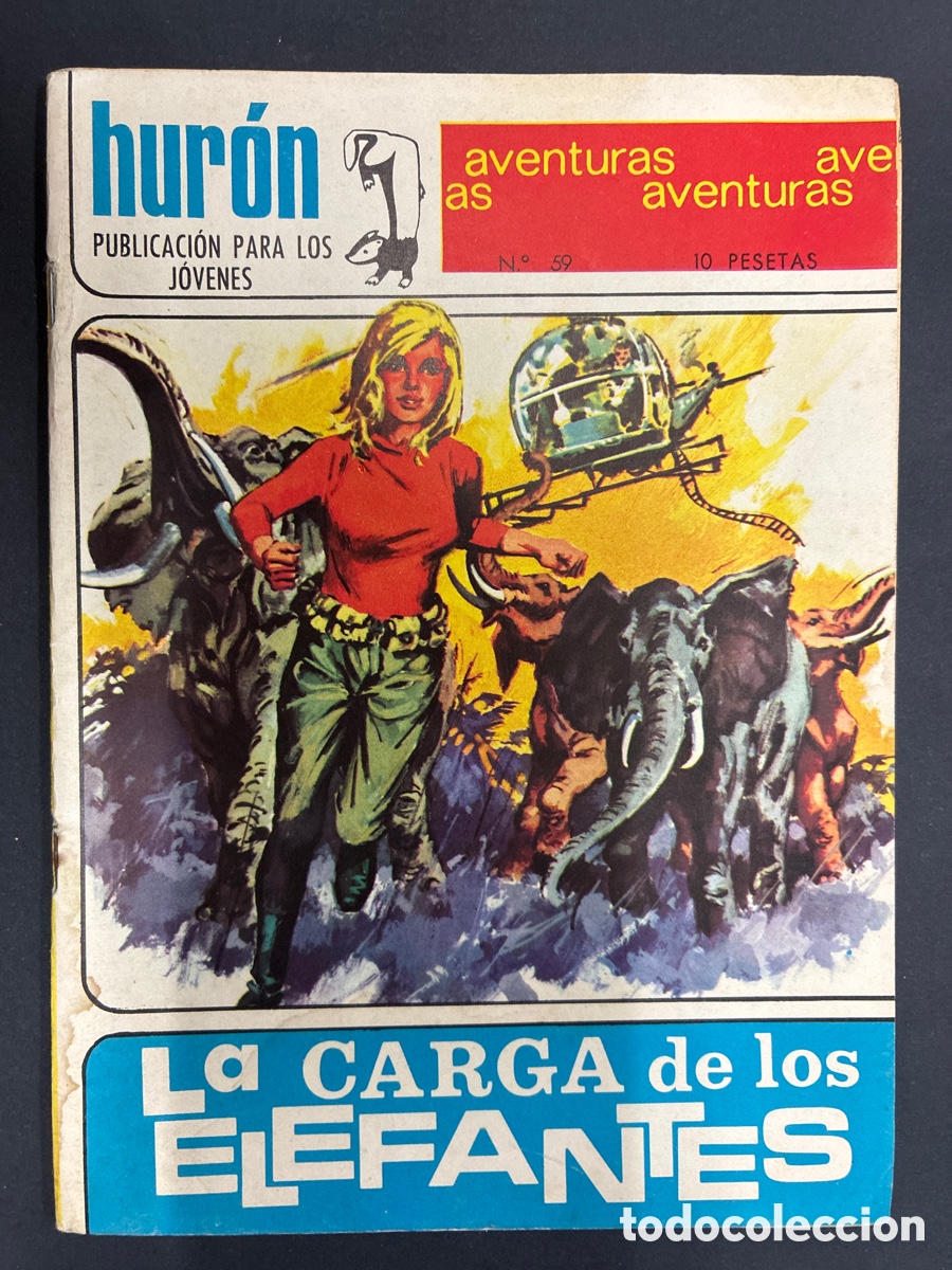 Tebeos: COMIC NOVELA GRAFICA HURON N&ordm; 59 EDITORIAL TORAY - Foto 1