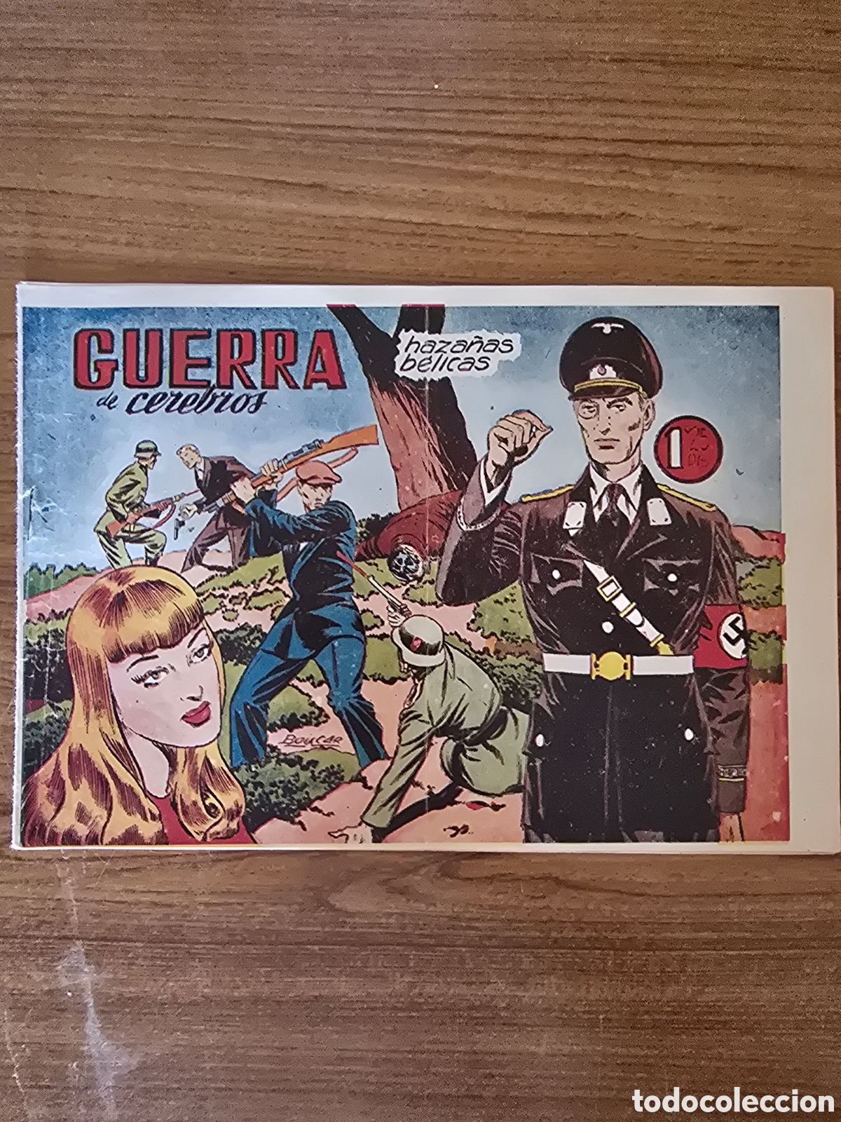 Tebeos: HAZA&Ntilde;AS BELICAS,NUMERO 9,GUERRA DE CEREBROS,(EDICIONES TORAY)