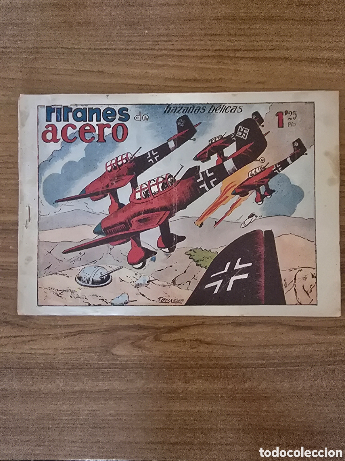 Tebeos: HAZA&Ntilde;AS BELICAS,TITANES DE ACERO,NUMERO 11,(EDICIONES TORAY)