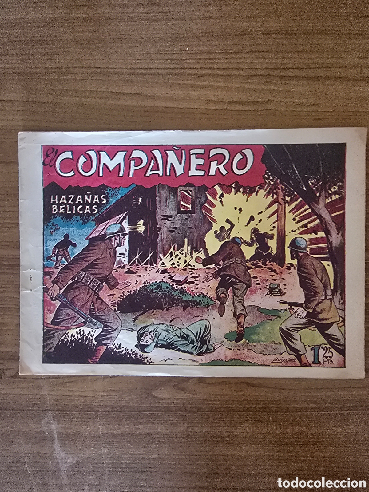Tebeos: HAZA&Ntilde;AS BELICAS,EL COMPA&Ntilde;ERO,(EDICIONES TORAY)
