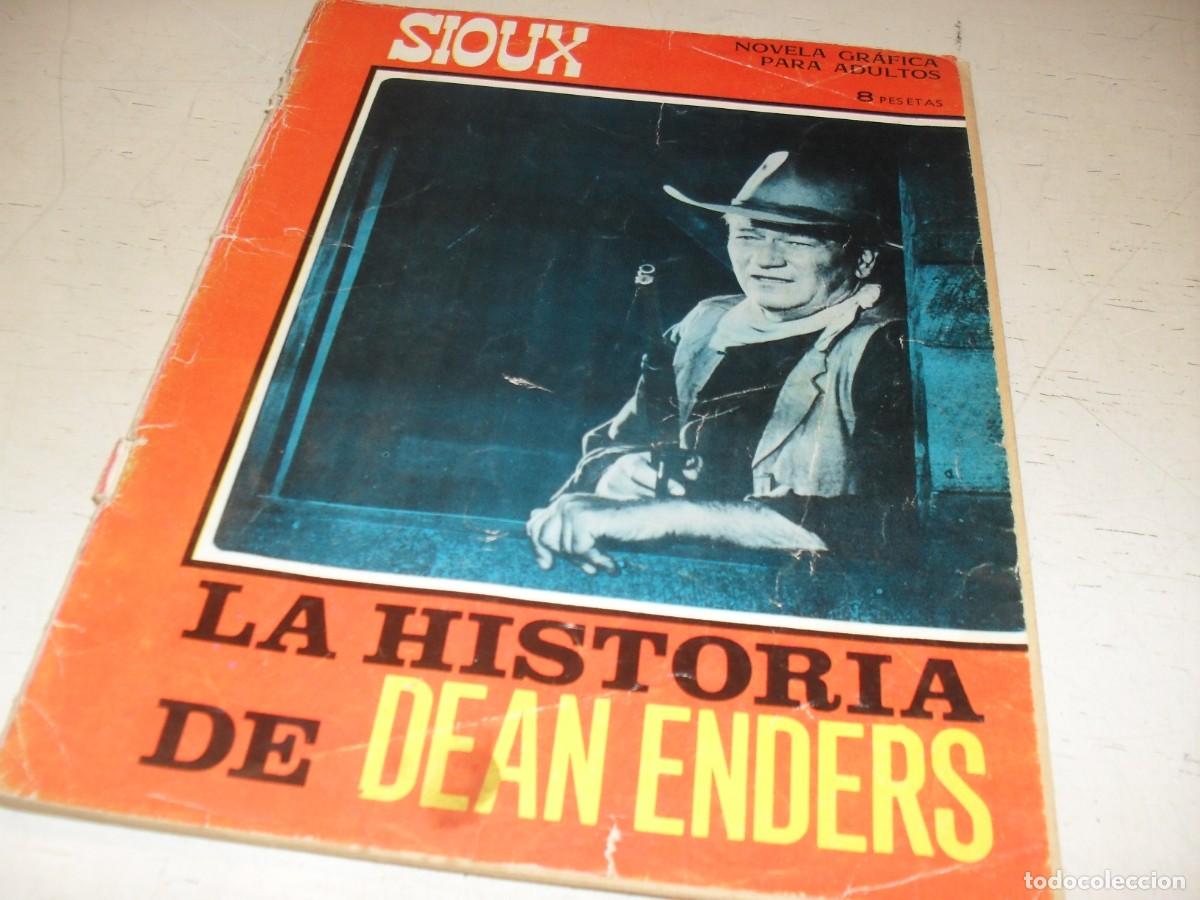 Tebeos: SIOUX N&ordm; 75 N&ordm;,DE 183,LA HISTORIA DE DEAN ENDERS,J.WAYNE EN PORTADA.TORAY,1964