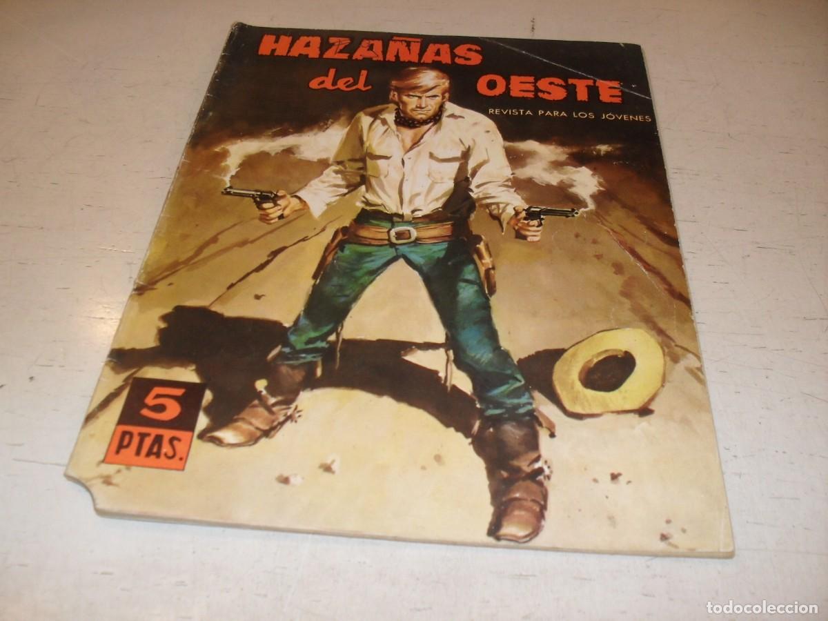 Tebeos: HAZA&Ntilde;AS DEL OESTE N&ordm; 38,DE 244,SHERIFF INTERINO,MICHELE GIRARDON EN CONTRAPORTADA.TORAY,1962