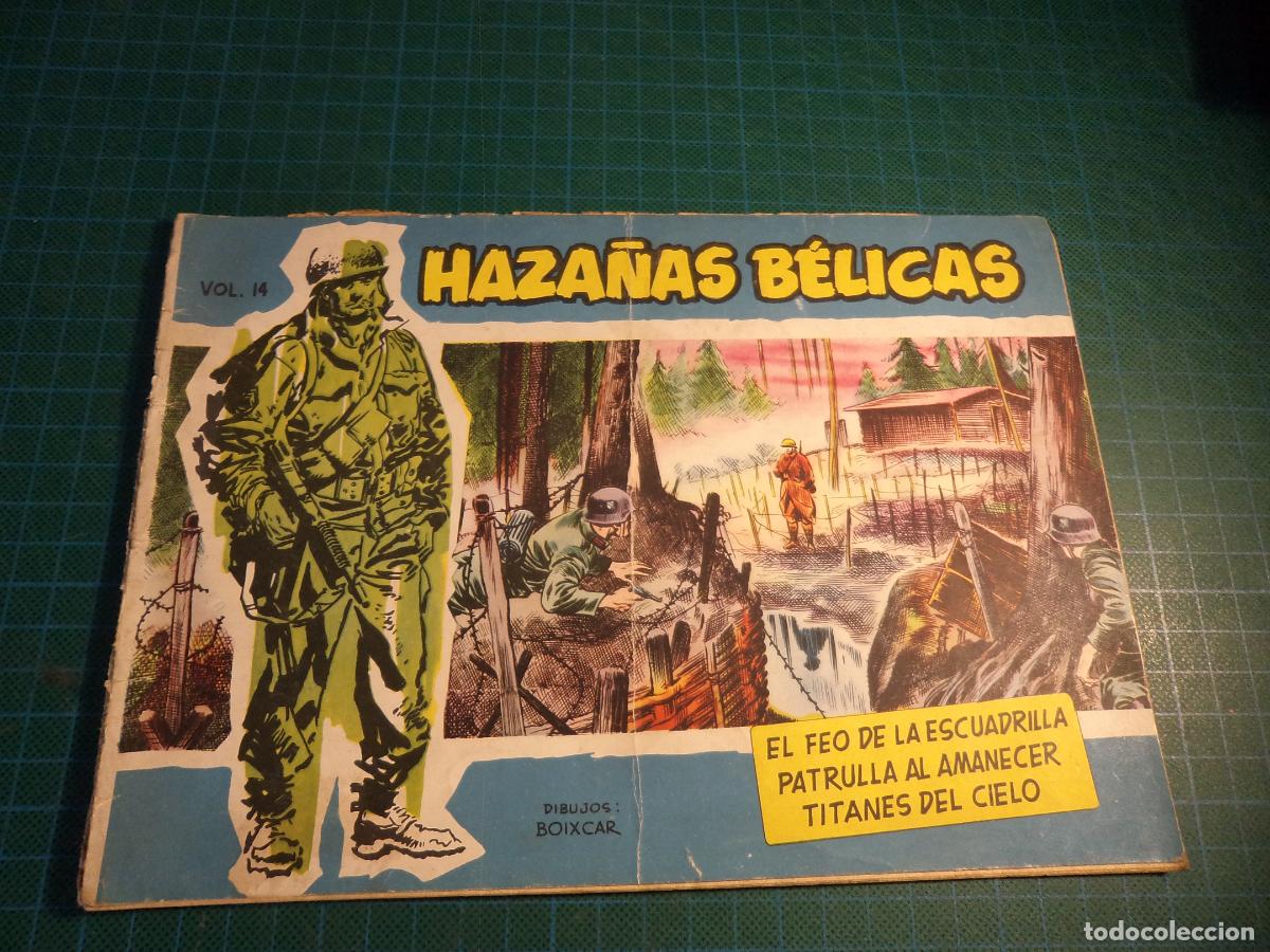 Tebeos: Haza&ntilde;as Belicas. N&ordm; 14. Toray. Con se&ntilde;ales de uso. Lomo abierto. (Ref. 17-B)