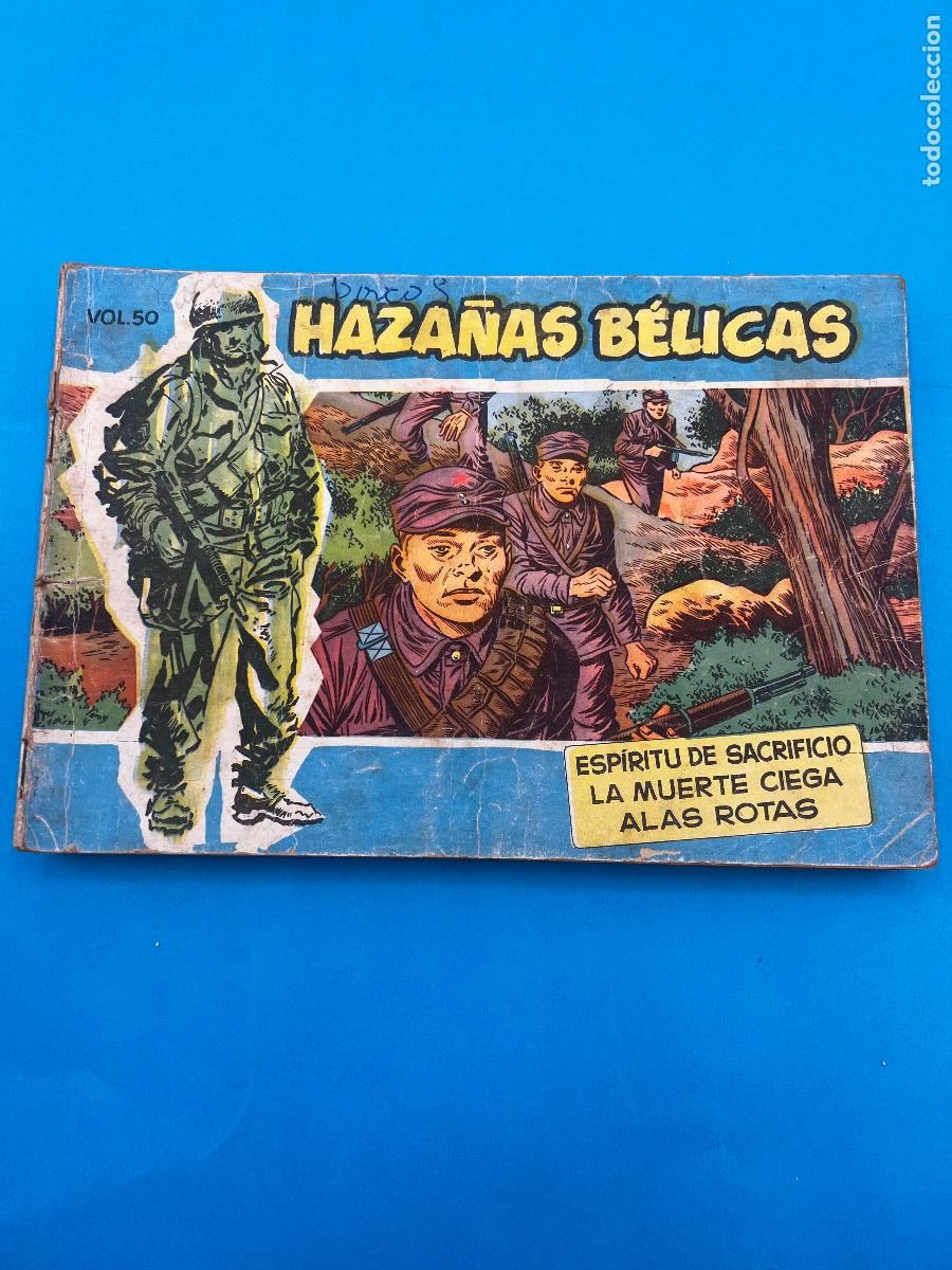 Tebeos: HAZA&Ntilde;AS BELICAS. VOLUMEN 28. ESPIRITU DE SACRIFICIO. LA MUERTE CIEGA ALAS ROTAS. EDICIONES TORAY.