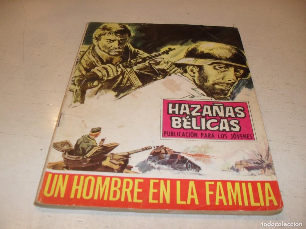 Tebeos: HAZA&Ntilde;AS BELICAS N&ordm; 185,DE 252,UN HOMBRE EN LA FAMILIA,DE VICENTE FARRES,TORAY,1961