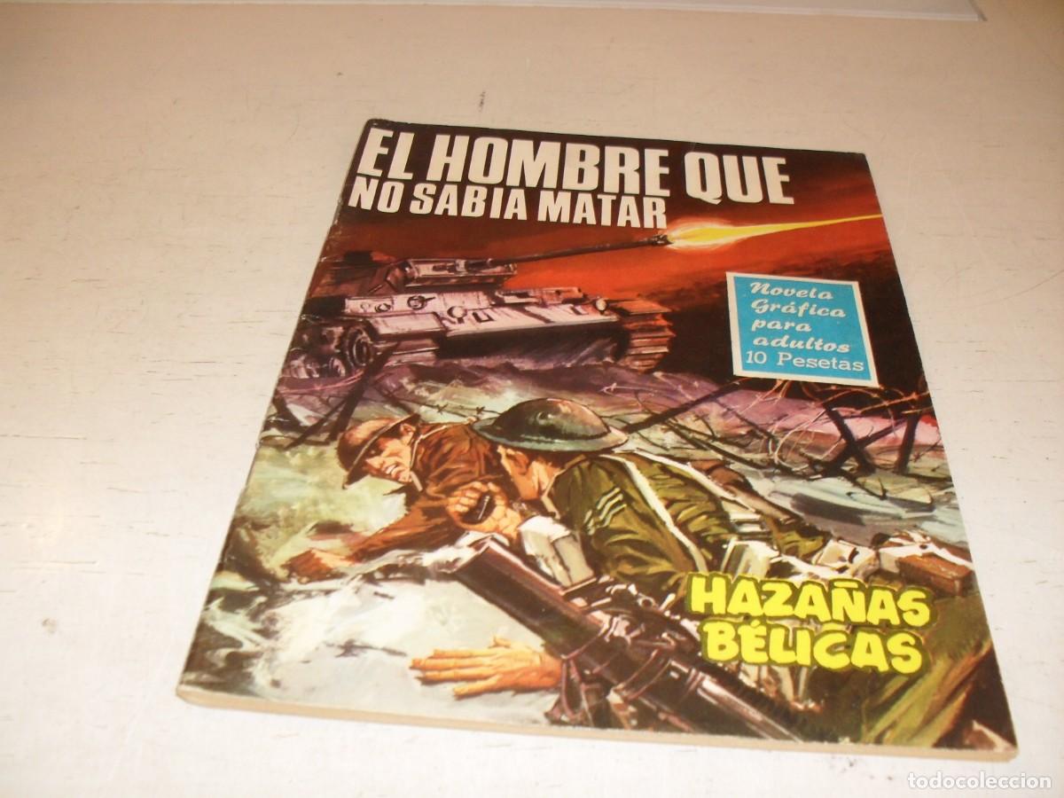 Tebeos: HAZA&Ntilde;AS BELICAS N&ordm; 158,DE 252,EL HOMBRE QUE NO SABIA MATAR,DE J.FORNS,TORAY,1961