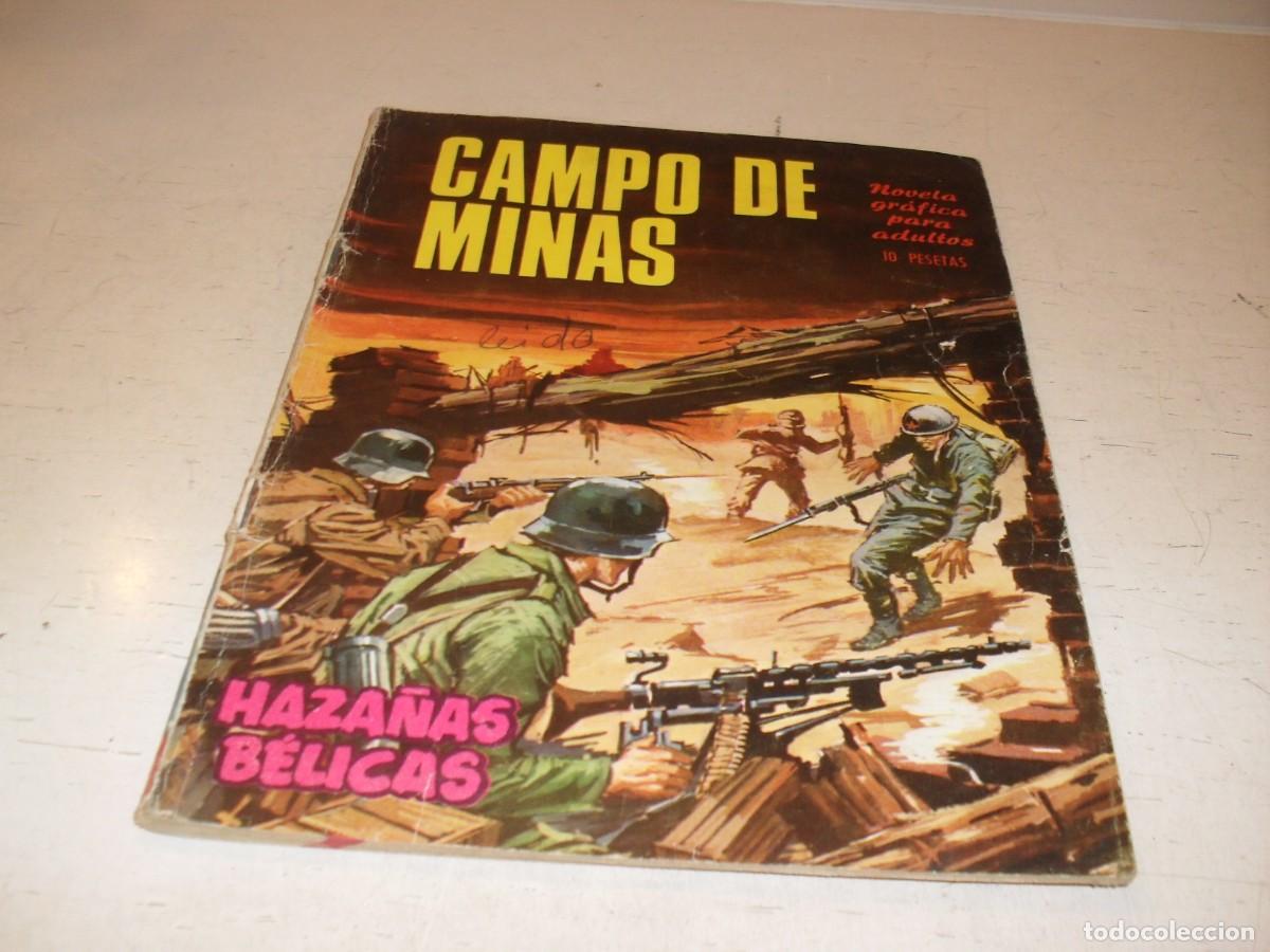 Tebeos: HAZA&Ntilde;AS BELICAS N&ordm; 157,DE 252,CAMPO DE MINAS,DE VICENTE FARRES,TORAY,1961